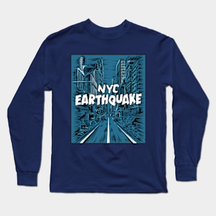 I Survived The NYC Earthquake April 5th 2024 Long Sleeve T-Shirt